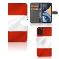 Motorola Moto G22 | Bookstyle Case | Oostenrijk