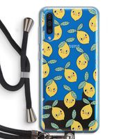 Citroenen: Samsung Galaxy A50 Transparant Hoesje met koord