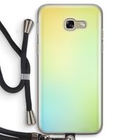 Minty mist pastel: Samsung Galaxy A5 (2017) Transparant Hoesje met koord