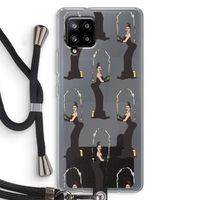 Pop Some Kim: Samsung Galaxy A42 5G Transparant Hoesje met koord