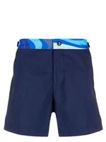 PUCCI short de bain à imprimé Marmo - Bleu - thumbnail