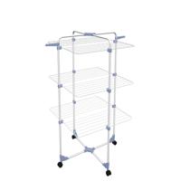 Opvouwbare Wasdroger met Wieltjes Gimi 153580 Modular 3 Zilverkleurig Staal 30 m Opvouwbare Wasdroger met Wieltjes Gimi 153580 Modular 3 Zilverkleurig Staal 30 m