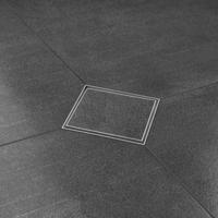 Douchegoot Easy Drain Aqua Quattro Plus 15x15 cm rooster Tegel MSI-6 Easy Drain