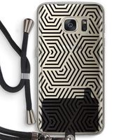 Magic pattern: Samsung Galaxy S7 Transparant Hoesje met koord