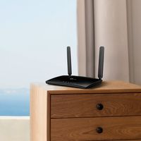 TP-LINK TL-MR6400 draadloze router Fast Ethernet Single-band (2.4 GHz) 3G 4G Zwart - thumbnail