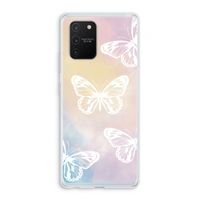 White butterfly: Samsung Galaxy S10 Lite Transparant Hoesje