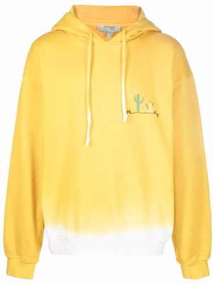 Nick Fouquet hoodie à design brodé - Jaune