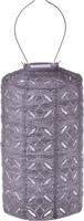 Lumiz solarlamp Mandela 18 cm mauve paars