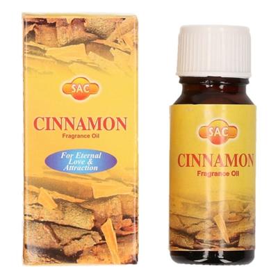 Geurolie - kaneel - flesje 10 ml - olie voor geurbrander/oliebrander - zoet