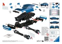 Ravensburger Dodge Challenger Hellcat Redeye Widebody 3D-puzzel 108 stuk(s) Voertuigen - thumbnail