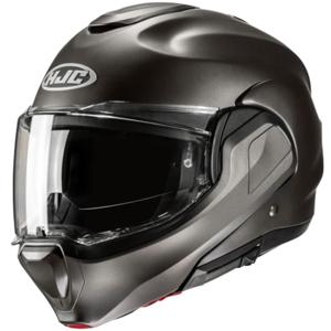 HJC F100, Systeemhelm, Donkergrijs