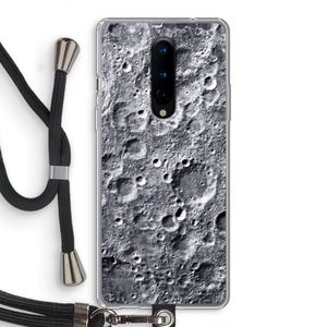 Maanlandschap: OnePlus 8 Transparant Hoesje met koord