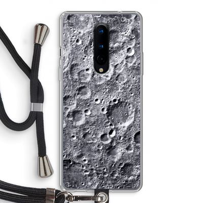 Maanlandschap: OnePlus 8 Transparant Hoesje met koord