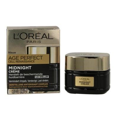 Loreal Age perfect nachtcreme cell renaissance