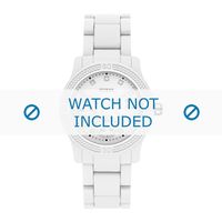 Horlogeband Guess W0944L1 / 2057177 Funfetti Kunststof/Plastic Wit 11mm