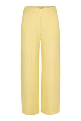 Luz twill trousers - butter yellow - 13426