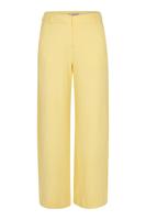 Luz twill trousers - butter yellow - 13426