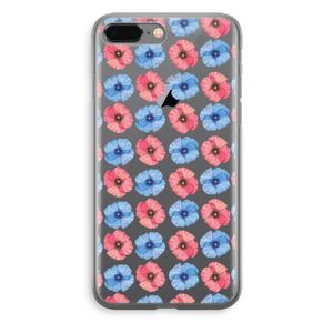 Klaproosjes: iPhone 8 Plus Transparant Hoesje