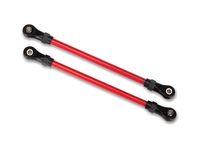 Suspension links, front lower, red (2) (5x104mm, powder coated steel) (TRX-8143R)