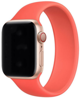 Apple Watch Sport Solo Loop Band - Oranje - 44, 45, 46 & 49mm - L Apple Watch Sport Solo Loop Band - Oranje - 44, 45, 46 & 49mm - L