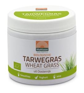 Tarwegras wheatgrass poeder raw bio