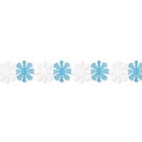 Sneeuw pop en vlokken slinger - thumbnail