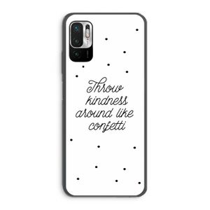 Confetti: Xiaomi Redmi Note 10 5G Transparant Hoesje