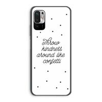 Confetti: Xiaomi Redmi Note 10 5G Transparant Hoesje