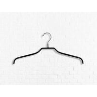 Bonneteriehanger zwarte anti-slip 40cm