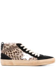 Golden Goose Mid Star panelled sneakers - Noir