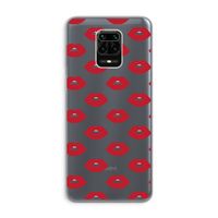 Lips: Xiaomi Redmi Note 9 Pro Transparant Hoesje