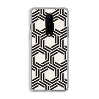 Geometrisch patroon: OnePlus 8 Transparant Hoesje
