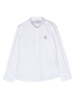 TRUSSARDI JUNIOR chemise à logo imprimé - Blanc