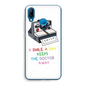 Smile: Huawei P20 Lite Transparant Hoesje
