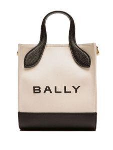 Bally sac à main Bar à logo imprimé - Blanc