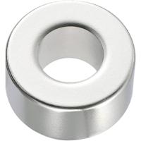 TRU COMPONENTS 506012 Permanente magneet Ring (Ø x h) 20 mm x 10 mm N45 1.33 - 1.37 T Grenstemperatuur (max.): 80 °C - thumbnail