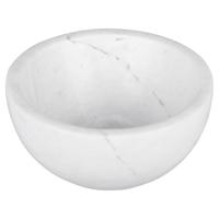 Differnz Boomer Waskom - 20x20x10cm - marmer - rond - wit 36.102.23 Differnz Boomer Waskom - 20x20x10cm - marmer - rond - wit 36.102.23