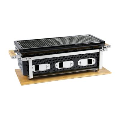 YAKINIKU tafelbarbecue Shichirin Rechthoek Large