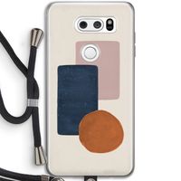 Geo #3: LG V30 Transparant Hoesje met koord