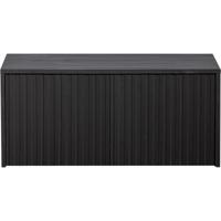 Kistbank Gravure New Grenen Zwart
