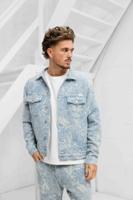 Project X Paris Denim Jack Heren Lichtblauw - Maat S - Kleur: Lichtblauw | Soccerfanshop