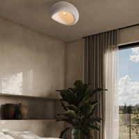 Lyora Natuurlijke plafondlampAere wit 50cm - 9002664