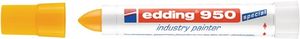 Edding Markeerstift | geel | streepbreedte 10 mm ronde punt | 10 stuks - 4-950005 4-950005