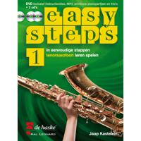 De Haske Easy Steps 1 Tenorsaxofoon in eenvoudige stappen tenorsaxofoon leren spelen - thumbnail