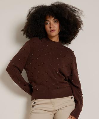 trui met all-over parels trui met all-over parels