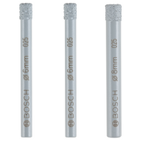 Bosch Accessoires Diamantborenset 6+6+8mm - 2607011626