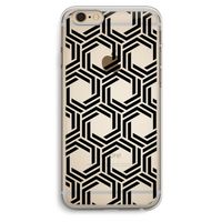 Geometrisch patroon: iPhone 6 Plus / 6S Plus Transparant Hoesje