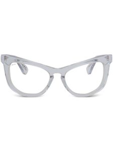 Marni lunettes de vue à monture papillon - Tons neutres