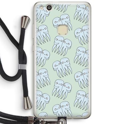 Octopussen: Huawei Ascend P10 Lite Transparant Hoesje met koord