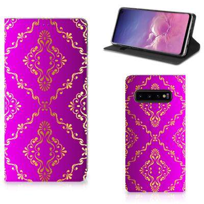 Telefoon Hoesje Samsung Galaxy S10 Barok Roze
